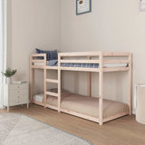 Bunk Bed without Mattress 80x200 cm Solid Wood Pine 821649