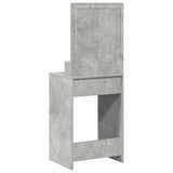 Dressing Table Concrete Grey 50 x 41 x 135 cm Engineered Wood 865121