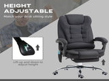 Six-Point Massage and Heated Office Chair - Black T3398P329904