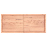Table Top Light Brown 120x50x cm Treated Solid Wood Oak 3156374