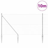 Welded Wire Fence with Spikes 10 x 1.2 m 3353346