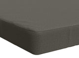 2-Piece Bench Cushions SOEST 2 pcs 100% Polyester Grey 950145