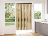 Insect Curtain Chenille Brown and Beige 90 x 200 cm 100% PP 42034447