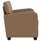 Armchair Cappuccino Faux Leather 42043432