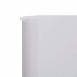 Wind Screen Sand White Non-woven fabric and wood 1200 x 80 cm 47186