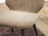 Velvet Dining Chairs, Set of 2 Dining Room Chairs with Metal Legs for Living Room, Dining Room, T3398P341012