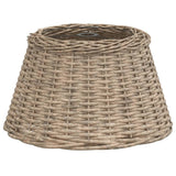 Ceiling Lamp Shade Brown 50x30 cm Wicker 364379