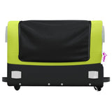 Bike Trailer Black and Green 45 kg Iron 94046