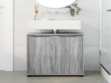 Bathroom Basin Cabinet Grey Sonoma 60 x 30 x 60 cm 888753