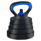 4-in-1 Dumbbell Set 40kg Black and Blue Cement and Iron Sand 3442918