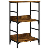 Bookshelf Smoked Oak 50x33x82 cm Engineered Wood 835266
