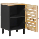 Bathroom Cabinet with Storage Brown and Black 38 x 33.5 x 58 cm 4018865