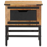 Bedside Cabinet 40x40x45 cm Solid Wood Mango 358911