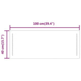 LED Bathroom Mirror 40x100 cm 3154055