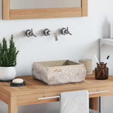 Sink Cream 30x30x13 cm Marble 149174