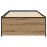 Bed Frame Artisan Oak 80 x 200 cm Engineered Wood 8009100