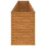 Garden Raised Bed 578x50x69 cm Corten Steel 151989