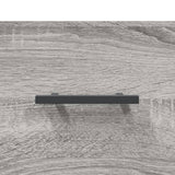 Highboard Grey Sonoma 69.5x34x180 cm Engineered Wood 3198423