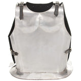 Medieval Knight Body Armour Cuirass Replica LARP Silver Steel 286121
