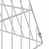 Chicken Cage Silver 650 x 55 x 55 cm Galvanised Steel 3394435