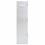BBQ Oven Smoker with Wood Chips 44.5x29x110 cm Galvanised steel 364743