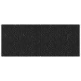 Wall-Mounted Headboard DELFT Black Engineered Wood 897186