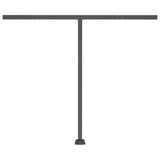 Manual Retractable Awning with LED 350x250 cm Anthracite 3069724