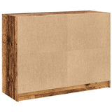 Sideboard Old Wood 102x37x75.5 cm Engineered Wood 3318724