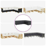 Furniture Cover Black 286 x 222 x 80 cm 4105689