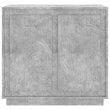 Sideboard Concrete Grey 80x34x75 cm Engineered Wood 819888