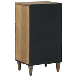 Sideboard with Drawer Brown 40 x 33.5 x 75 cm Solid Mango Wood 4018355