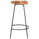 Bar Stools 4 pcs Solid Acacia Wood 320652