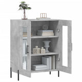 Sideboard Concrete Grey 69.5x34x90 cm Engineered Wood 827800