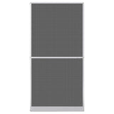 Hinged Insect Screen Manual White and Black 120 x 240 cm 42047049