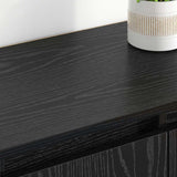 Sideboards 2 pcs Black Oak 60 x 35 x 70 cm Engineered Wood 3415594