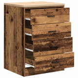Garage Storage Cabinet Old Wood 60x51x85 cm Solid Wood Pine 860605