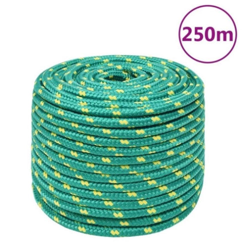 ZNTS Boat Rope Green 14 mm 250 m Polypropylene 152730