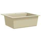 Granite Kitchen Sink Single Basin Beige 144862