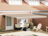Retractable Awning Beige 400 x 350 x 165 cm 3330783