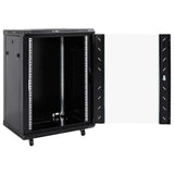 15U Network Cabinet with Swivel Feet 19" IP20 60x45x86 cm 30264