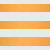 Retractable Awning Yellow and White 5x3 m Fabric and Aluminium 3154435