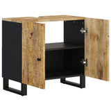 Sink Cabinet 62x33x58 cm Solid Wood Mango and Engineered Wood 351986