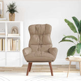 Armchair Cappuccino 69 x 74 x 93 cm Artificial Leather 42001877