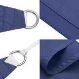 Sun Shade Sail Blue 7x5x5 m 100% Polyester Oxford 42002286