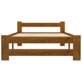 Bed Frame Honey brown Solid pine wood, plywood Single Durable 322005