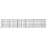 Gabion with 3.5 mm Wire and 5x10 cm Mesh 550x20x100 cm 3462629