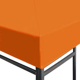 Gazebo Top Cover 310 g/m 4x3 m Orange 44786