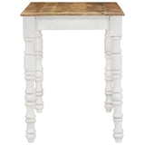 Dining Table 110x60x76 cm Solid Wood Mango 337839