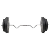 ZNTS Barbell and Dumbbell with Plates Set 120 kg 3145032