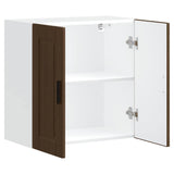 Kitchen Wall Cabinet Porto Brown Oak Engineered Wood 854064